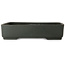 Rectangular unglazed bonsai pot by Houtoku - 462 x 362 x 105 mm