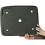 Pot à bonsaï rectangulaire non émaillé de Houtoku - 462 x 362 x 105 mm