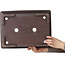 Pot à bonsaï rectangulaire non émaillé de Yamaaki Toshio (troisième génération) - 410 x 302 x 113 mm