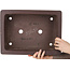 Pot à bonsaï rectangulaire non émaillé de Yamaaki Toshio (troisième génération) - 410 x 302 x 113 mm