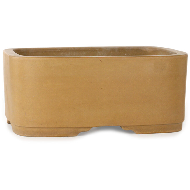 Pot à bonsaï ovale non émaillé de Shoko - 308 x 245 x 130 mm