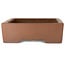 Maceta rectangular para bonsái sin esmaltar de Reihou (Bonsai Matsushita Hiroyuki o Mr. Matsushita Reiji Master) - 490 x 373 x 115 mm