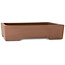 Rectangular unglazed bonsai pot by Reihou (Bonsai Matsushita Hiroyuki or Mr. Matsushita Reiji Master) - 490 x 373 x 115 mm