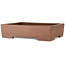 Rectangular unglazed bonsai pot by Reihou (Bonsai Matsushita Hiroyuki or Mr. Matsushita Reiji Master) - 490 x 373 x 115 mm
