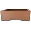 Maceta rectangular para bonsái sin esmaltar de Reihou (Bonsai Matsushita Hiroyuki o Mr. Matsushita Reiji Master) - 490 x 373 x 115 mm
