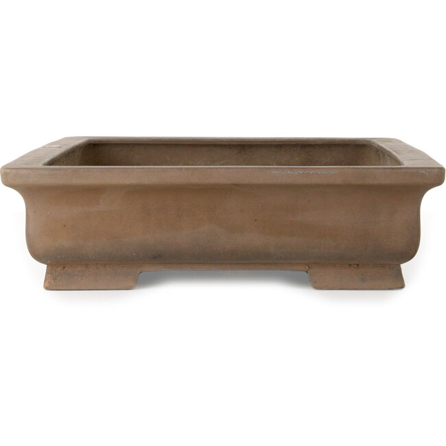 Maceta rectangular sin esmaltar para bonsái - 507 x 380 x 105 mm