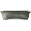 Rectangular unglazed bonsai pot by Houtoku - 415 x 317 x 105 mm
