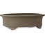 Vaso bonsai ovale non smaltato di Keizan - 475 x 375 x 138 mm