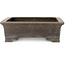 Rectangular unglazed bonsai pot - 508 x 365 x 118 mm