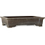 Rectangular unglazed bonsai pot - 508 x 365 x 118 mm
