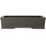 Pot à bonsaï rectangulaire non émaillé de Yamaaki Toshio (troisième génération) - 448 x 315 x 107 mm