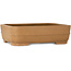 Ovaler, unglasierter Bonsai-Topf von Tosho – 395 x 300 x 115 mm