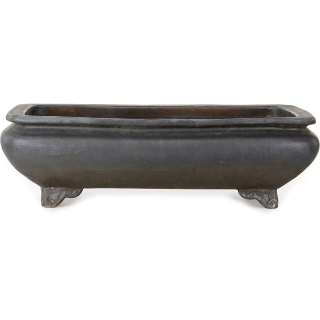 Pot à bonsaï rectangulaire non émaillé - 470 x 435 x 135 mm
