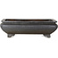 Rechteckiger, unglasierter Bonsai-Topf – 470 x 435 x 135 mm