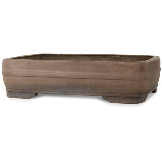 Pot à bonsaï rectangulaire non émaillé - 565 x 420 x 145 mm