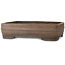 Rechteckiger, unglasierter Bonsai-Topf – 565 x 420 x 145 mm