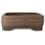 Rectangular unglazed bonsai pot - 565 x 420 x 145 mm