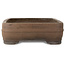 Rechteckiger, unglasierter Bonsai-Topf – 565 x 420 x 145 mm