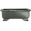 Vaso bonsai rettangolare non smaltato di Houtoku - 339 x 280 x 125 mm