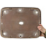 Pot à bonsaï rectangulaire non émaillé - 565 x 420 x 145 mm