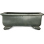 Rectangular unglazed bonsai pot by Houtoku - 339 x 280 x 125 mm