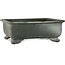 Vaso bonsai rettangolare non smaltato di Houtoku - 339 x 280 x 125 mm