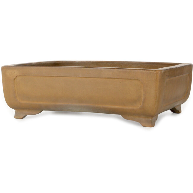 Vaso bonsai rettangolare non smaltato di Shoko - 420 x 313 x 135 mm