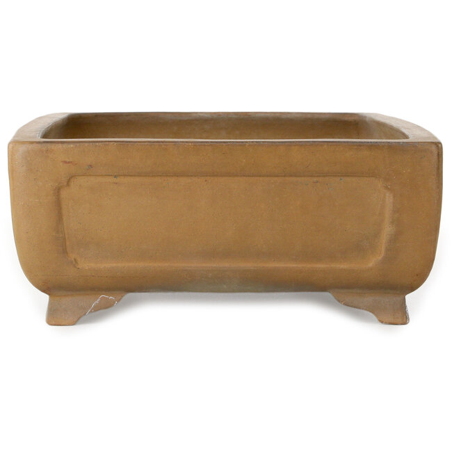 Pot à bonsaï rectangulaire non émaillé de Shoko - 420 x 313 x 135 mm