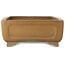 Maceta rectangular sin esmaltar para bonsái de Shoko - 420 x 313 x 135 mm