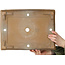Pot à bonsaï rectangulaire non émaillé de Shoko - 420 x 313 x 135 mm