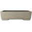 Rectangular unglazed bonsai pot by Seizan (Mr. Kataoka Makoto) - 492 x 362 x 130 mm