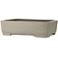 Rectangular unglazed bonsai pot by Seizan (Mr. Kataoka Makoto) - 492 x 362 x 130 mm
