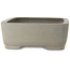 Maceta rectangular sin esmaltar para bonsái de Seizan (Sr. Kataoka Makoto) - 492 x 362 x 130 mm