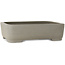 Rectangular unglazed bonsai pot by Seizan (Mr. Kataoka Makoto) - 492 x 362 x 130 mm