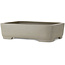 Rectangular unglazed bonsai pot by Seizan (Mr. Kataoka Makoto) - 492 x 362 x 130 mm