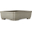 Rectangular unglazed bonsai pot by Kakuzan - 476 x 358 x 125 mm