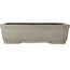 Pot à bonsaï rectangulaire non émaillé de Kakuzan - 476 x 358 x 125 mm