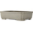 Pot à bonsaï rectangulaire non émaillé de Kakuzan - 476 x 358 x 125 mm