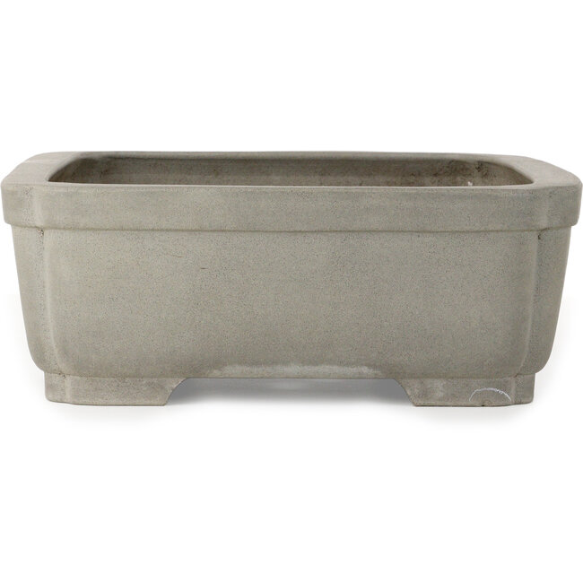 Maceta rectangular sin esmaltar para bonsái de Kakuzan - 476 x 358 x 125 mm