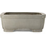 Rectangular unglazed bonsai pot by Kakuzan - 476 x 358 x 125 mm