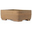 Pot à bonsaï rectangulaire non émaillé de Shouzan Kaneshou (Masami Watanabe) - 375 x 288 x 148 mm