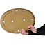 Pot à bonsaï ovale non émaillé de Maruhei - 525 x 377 x 68 mm