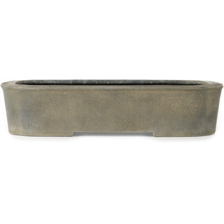 Koyou Pot à bonsaï mokko non émaillé de 380 mm par Aiba Koyou, Tokoname, Japon