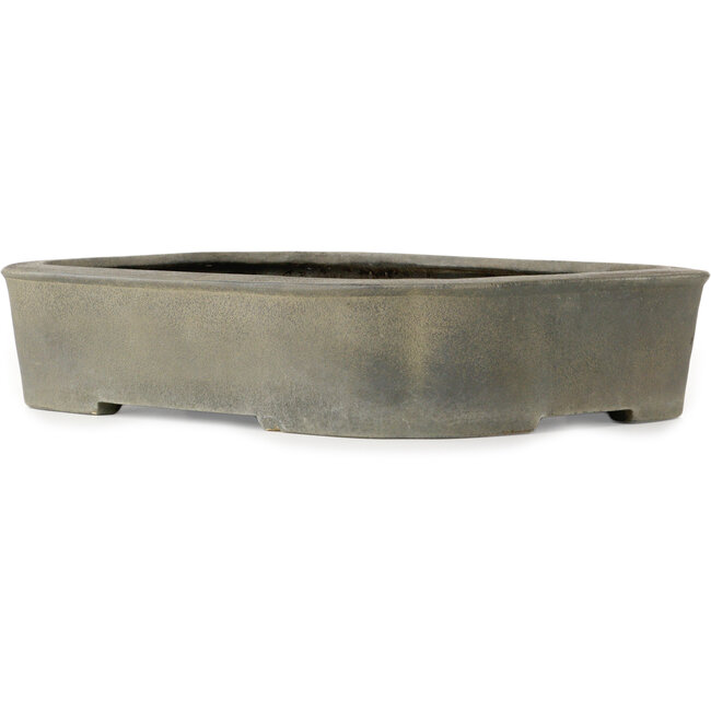 Vaso bonsai Mokko non smaltato di Aiba Koyou - 380 x 300 x 80 mm