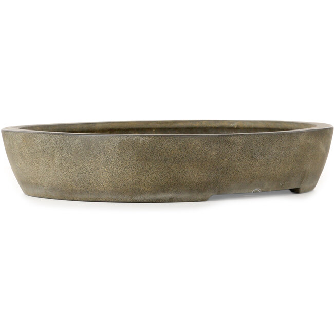 Vaso bonsai ovale non smaltato di Yamaaki - 498 x 407 x 90 mm