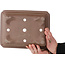 Maceta rectangular sin esmaltar para bonsái de Keizan - 285 x 220 x 100 mm