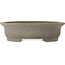 Vaso bonsai ovale non smaltato di Kisen Ikkoudou - 423 x 335 x 110 mm