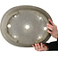 Ovale ongeglazuurde bonsaipot van Kisen Ikkoudou - 423 x 335 x 110 mm