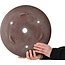 Ronde, ongeglazuurde bonsaipot van Tazan - 358 x 358 x 87 mm