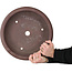 Maceta redonda sin esmaltar para bonsái de Tazan - 358 x 358 x 87 mm